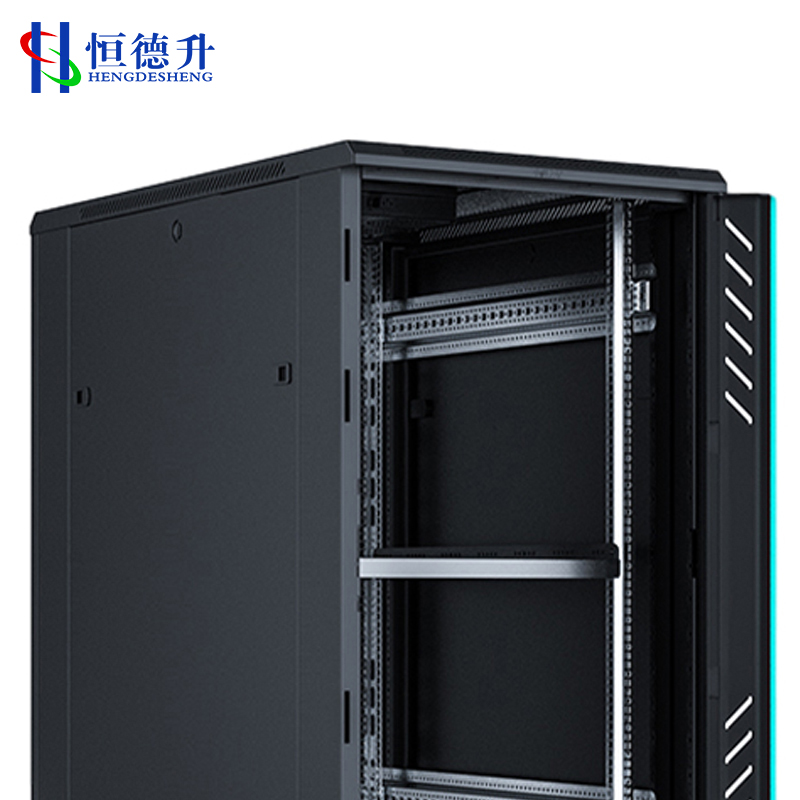 恒德升 HDS-A427SBW6818 服务器机柜 19英寸国际标准机柜 18U高清大图
