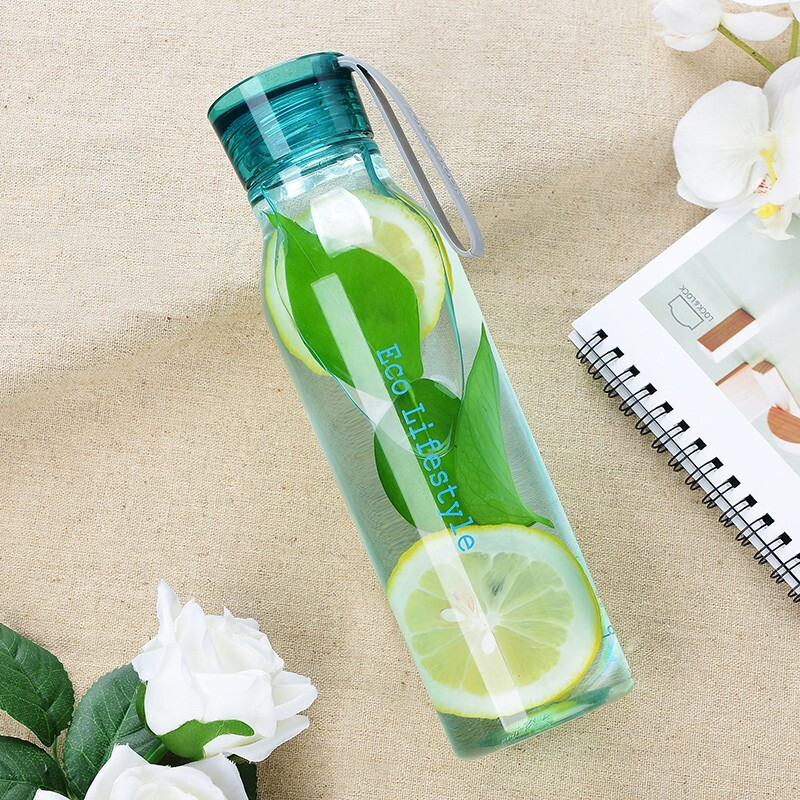 乐扣乐扣 HLC644 塑料水杯子 运动水杯 550ml(一个装)可定制