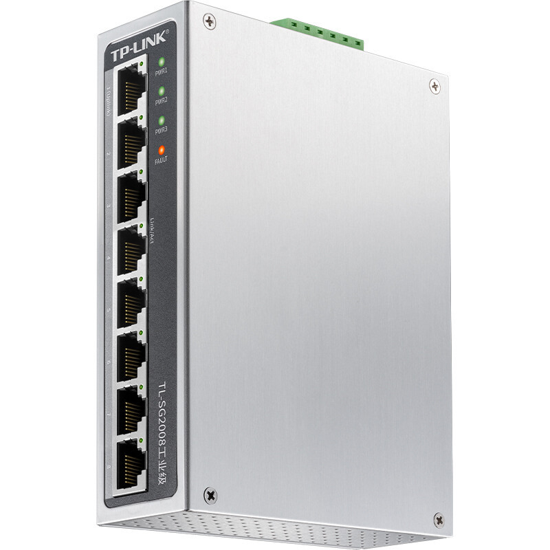 普联/TP-LINK 交换机 TL-SG2008 电口 以太网 8 0105017463&&