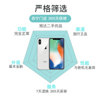 [二手95新]Apple 苹果 X/iPhone X 银色 64GB 移动联通电信全网通4G苹果手机 国行