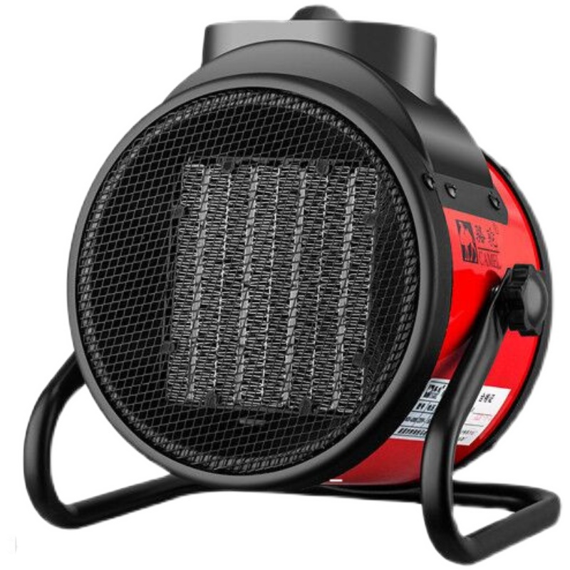 骆驼电暖风机工业取暖器小钢炮家用热风机大功率大棚养殖节能