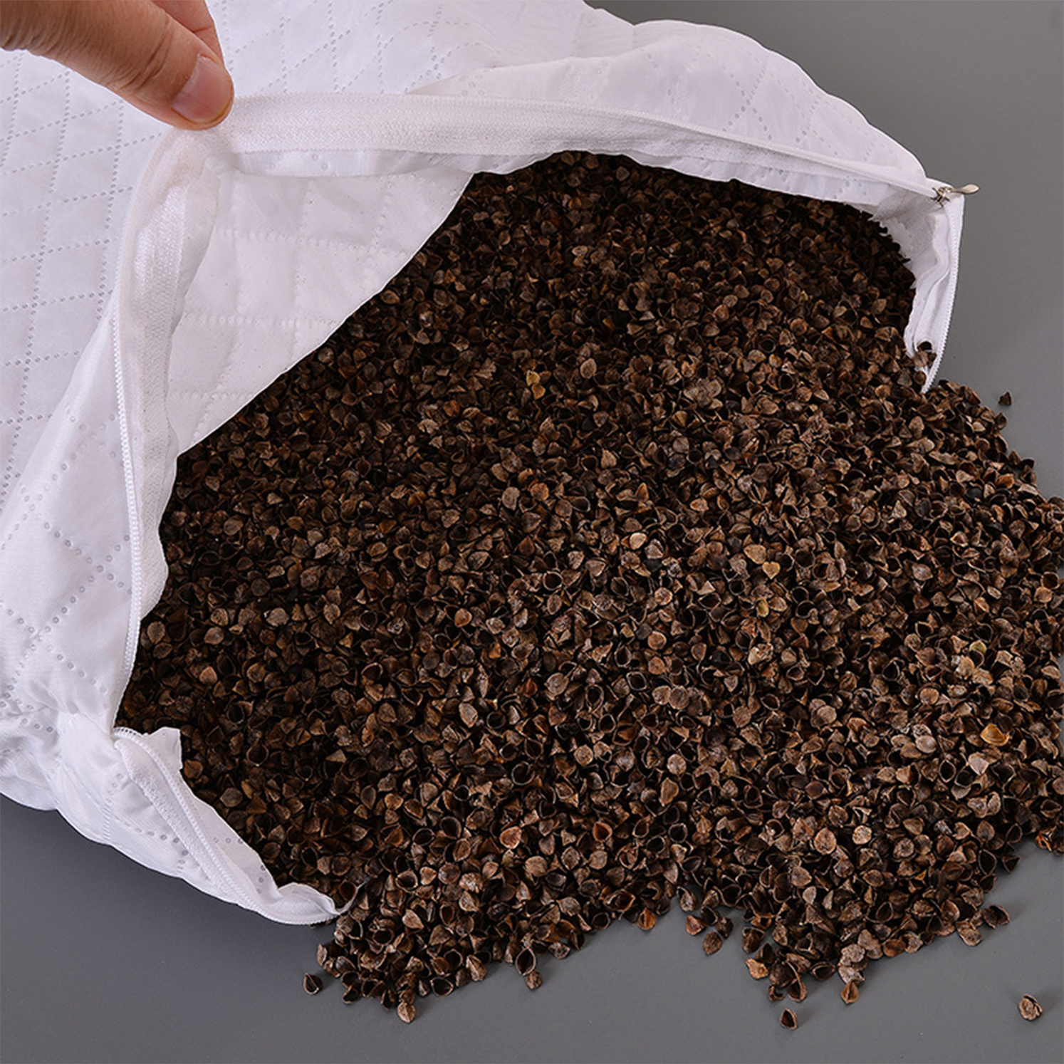 财巢 荞麦枕芯 40*60cm /个高清大图