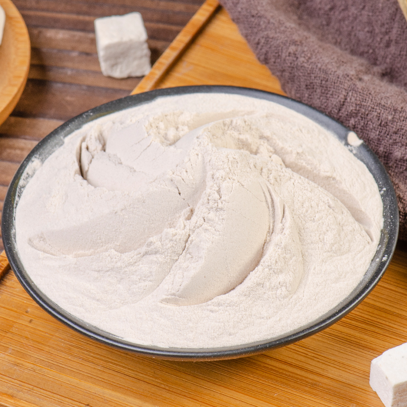 信盛堂 白茯苓粉250克 超细粉 配小勺 细腻茯苓打粉 茯苓丁茯苓片云茯苓块磨粉 可搭白芷粉面膜粉高清大图