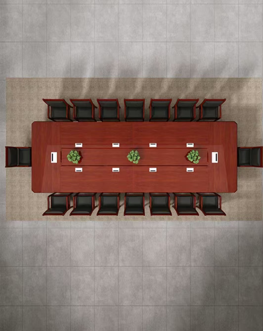 振雅 4米会议桌 by-4000高清大图