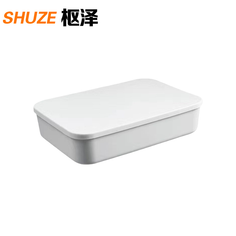 枢泽 带盖收纳盒 大号 个高清大图