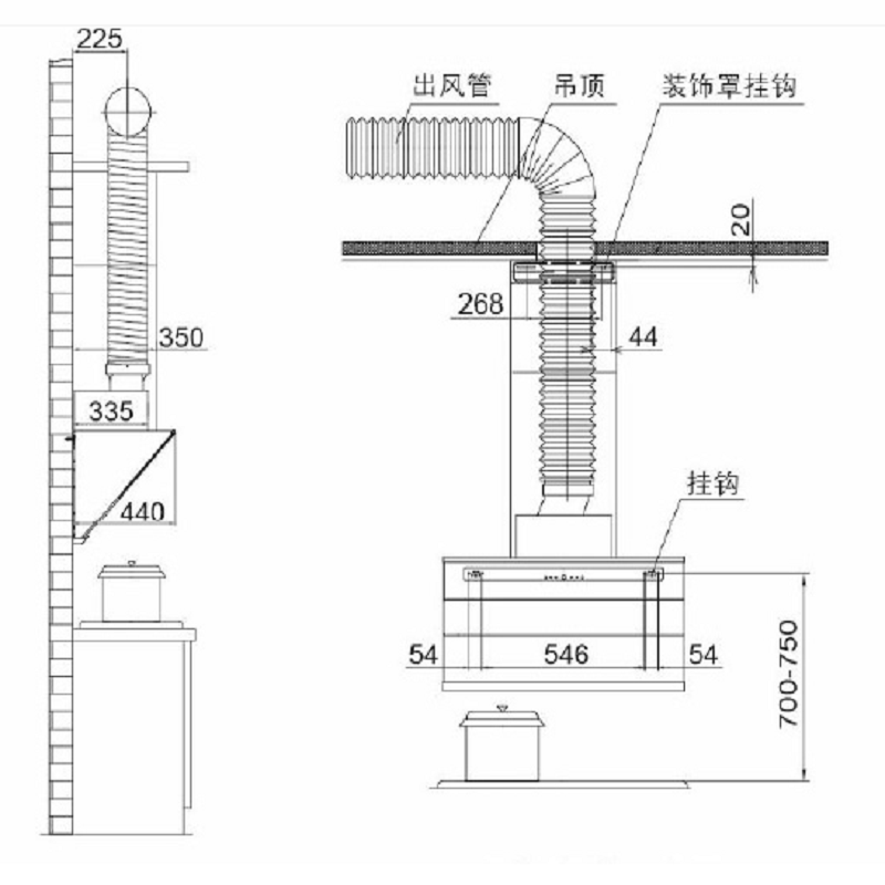 方太吸油烟机cxw228jq15t不带罩