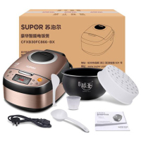 苏泊尔（SUPOR）CFXB30FC866-60 电饭煲电饭锅3L容量球釜内胆炫彩摩卡金智能电饭煲