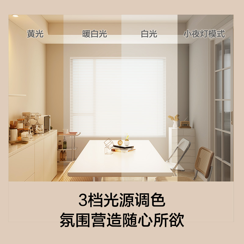 OPPLE欧普智控吊扇灯风扇灯客厅餐厅卧室简约现代LED隐形风扇吊灯悦风s高清大图