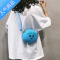 封后夏季斜挎包包女包2022新款迷你零钱包可爱卡通萌大眼仔硅胶手机包女斜挎包