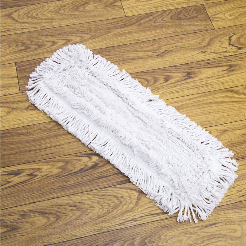 爱家All Joy商用地拖 工厂大堂地板拖把布尘推 蓝色双层棉纱夹头款 110cm P6174高清大图