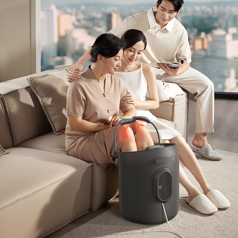 Bear/小熊ZYP-E10J1足浴盆膝盖热敷红矾石刮痧三重安全健康设计高清大图