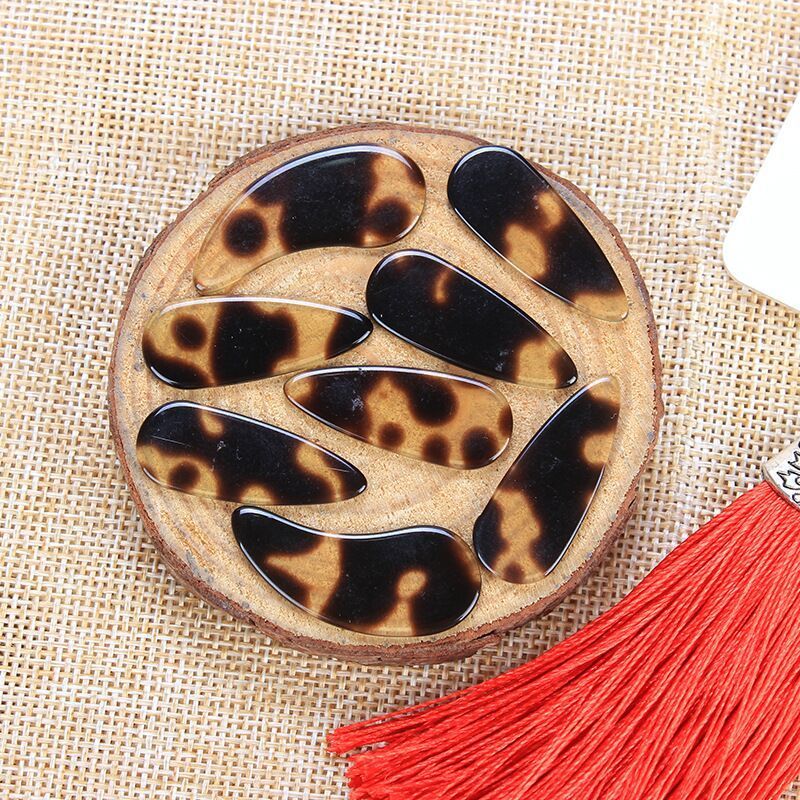 古筝指甲敦煌平面薄款练习指甲成人儿童专业演奏型大中号小号大号敦煌