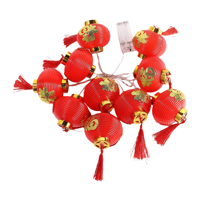 日目 红灯笼灯串 直径18cm 条高清大图