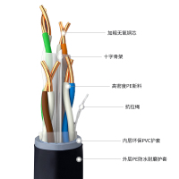优诗提念YSTN-C6-57FPBSW 六类非屏蔽室外网线305.00 米/箱 (计价单位:箱)黑色