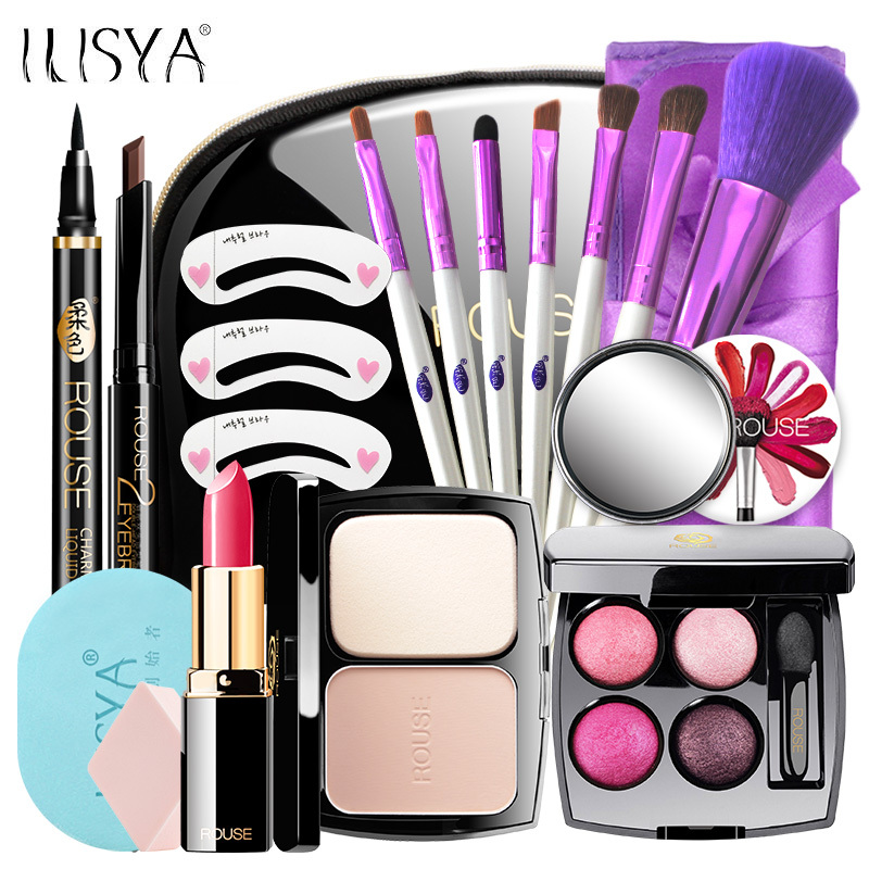 柔色(ilisya)美妆套装 ilisya柔色化妆品套装彩妆全套初学者 彩妆套装