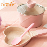 迪迪尼卡(Didinika)宝宝辅食锅婴儿奶锅小锅平底汤锅麦饭石不粘锅煮泡面热牛奶锅