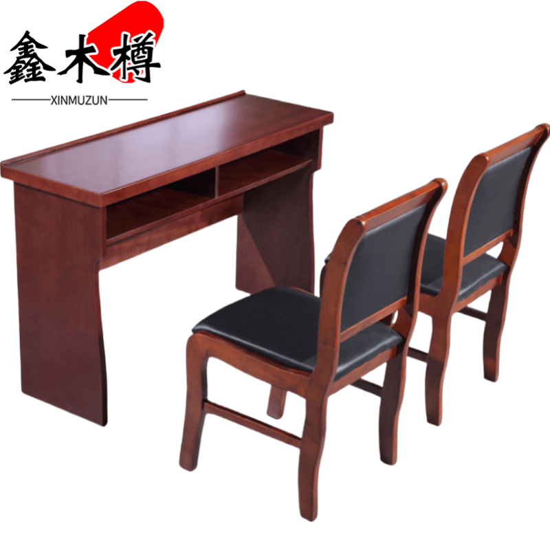鑫木樽培训桌椅1.4m套高清大图