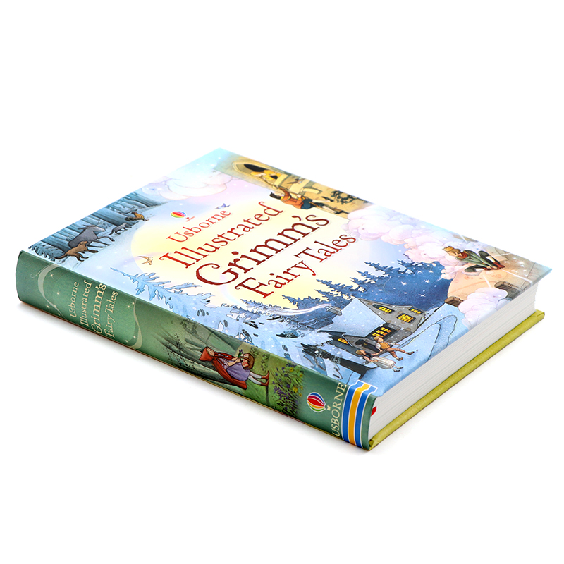 [正版]格林童话精装插画版 Usborne Illustrated Grimm’s Fairy Tales 英文原版绘高清大图