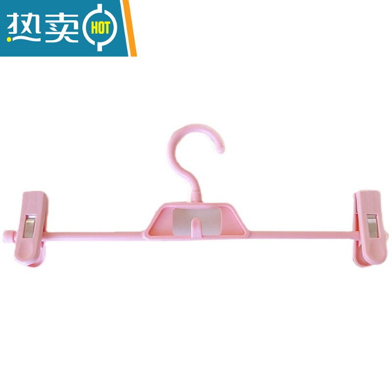 敬平裤夹子家用晾挂裤子收纳器裙夹ins宿舍衣柜内置jk衣架裤架 裙夹裤夹*蓝色 5个衣夹高清大图