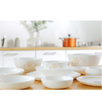 乐美雅白玉碗6件套