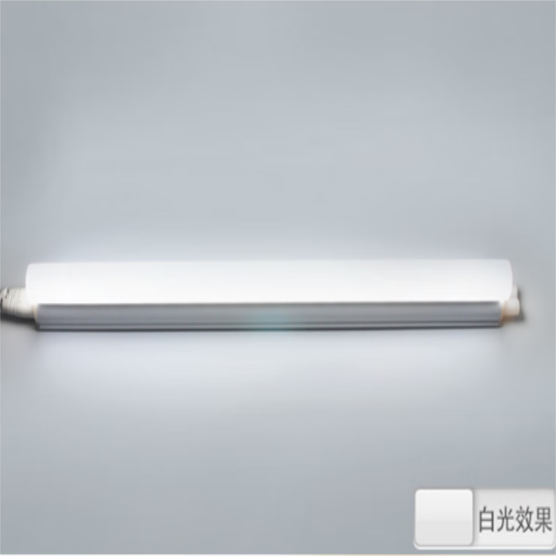 T5一体化支架灯0.6米黄光LED灯管 7W-4000K中性光 LED支架灯雷士 2支装