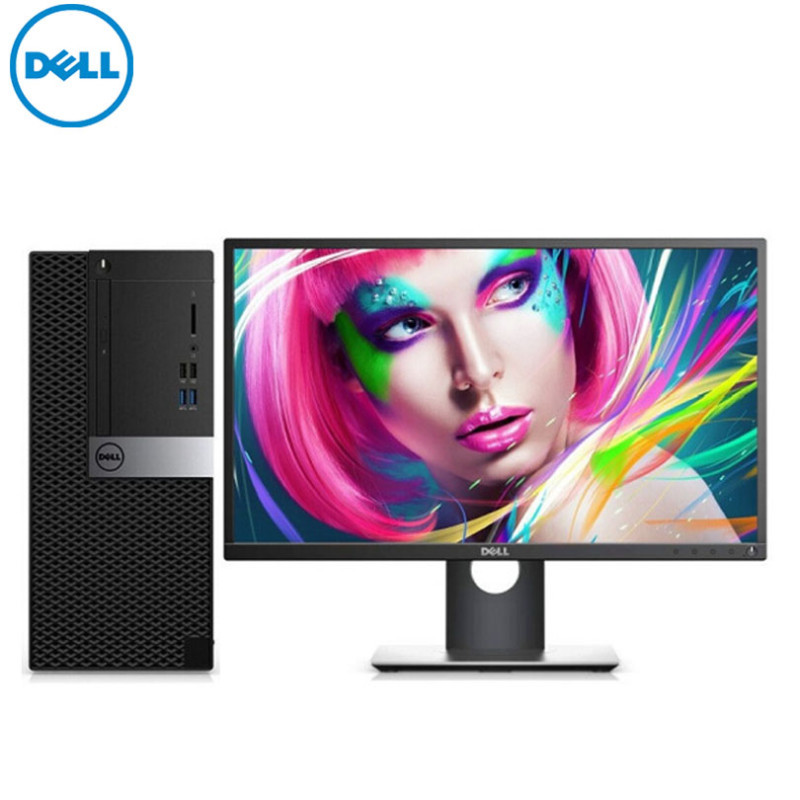 戴尔(Dell)商用电脑Optiplex 3050MT 19.5英寸显示器(G4560 4G内存 500G W10)