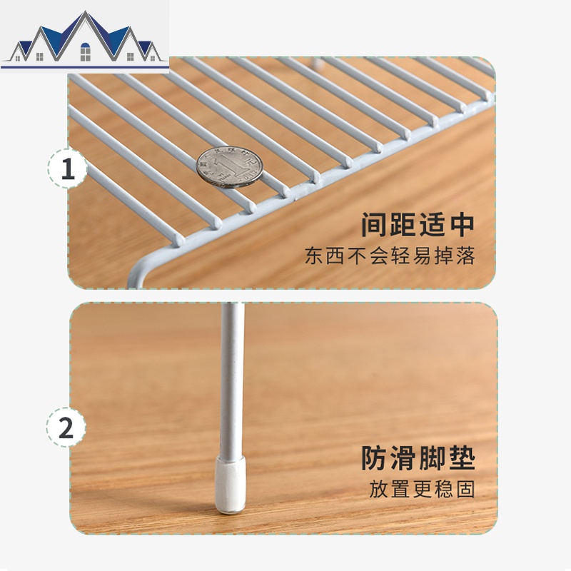 厨房置物架免打孔伸缩铁艺收纳刀架用具用品调味料家用大全厨具架 三维工匠高清大图