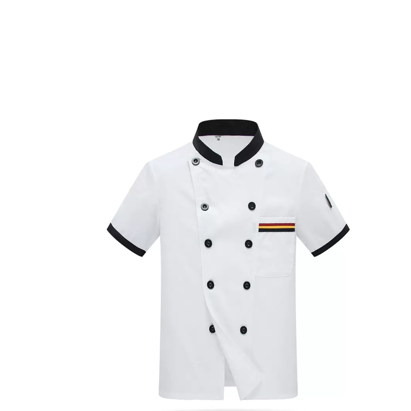 龙伟联合 夏季厨师服高清大图