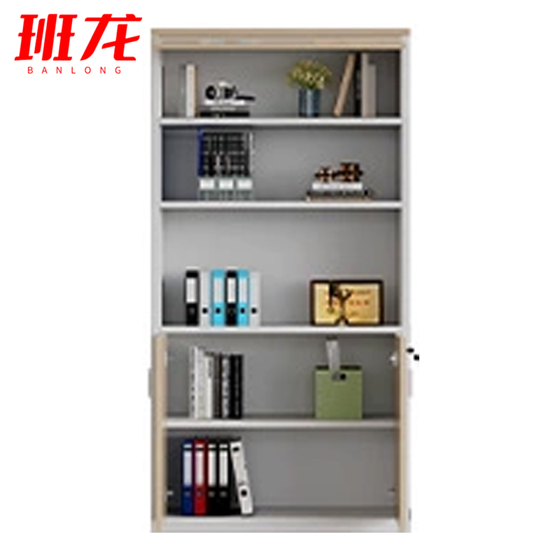 班龙收纳文件柜两门台高清大图