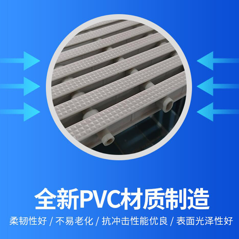 Quntai40cm宽/1米游泳池景观池格栅三接口防滑盖地沟排水沟板水篦子高清大图