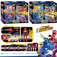迷你战警特工队玩具X弗特光之枪武器变形机器人 款式随机(单位:套)
