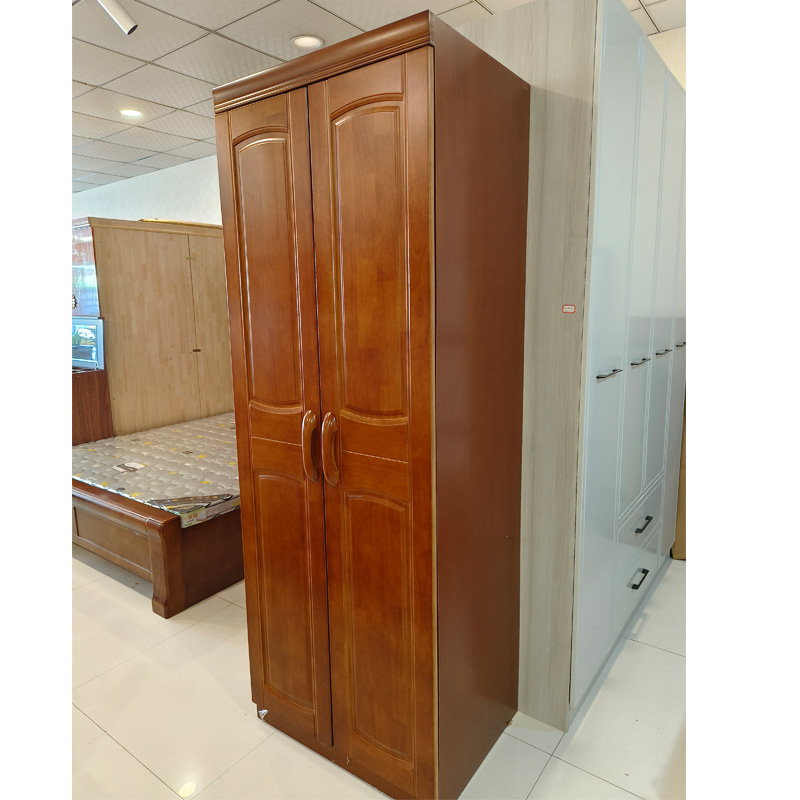 东业家具 实木两门衣柜DY-23G酒店家具衣柜(800*550*2000)组高清大图