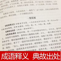 [正版]中华成语典故大全 套装全集16开共6册 白话文中华上下五千年成语故事 国学典藏成语大词典全集 青少年学生成人课外