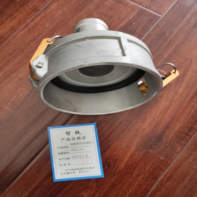 智铁 阴端变径快速接头 ZT50-120 个高清大图