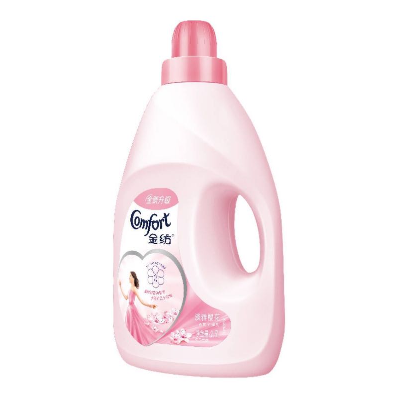 金纺 衣物柔顺剂 淡雅樱花 衣物护理剂2.5L 柔软 护形 防静电[联合利华]