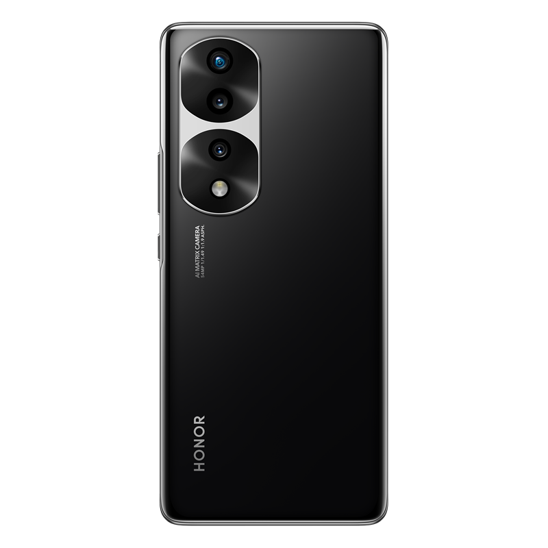 荣耀70 Pro 8GB+256GB 亮黑色 IMX800三主摄 Vlog主角模式 天玑8000旗舰芯片 100W超级快充 10.7亿色120Hz流光四曲屏 5G手机