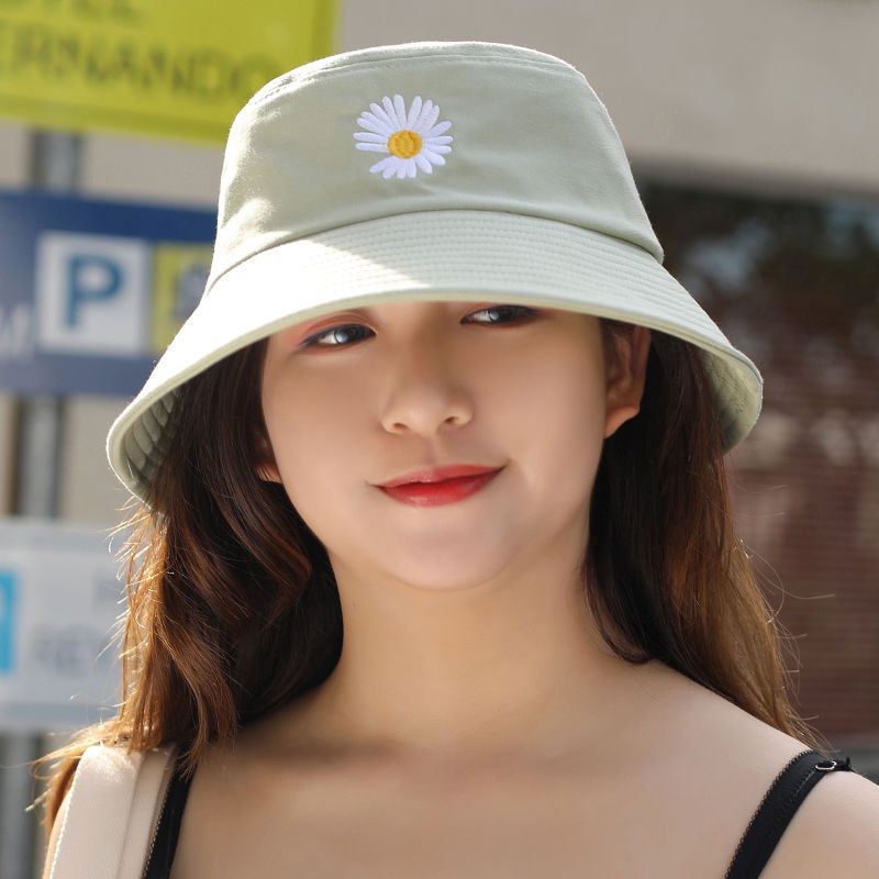 K523款-粉色 标准码:52-56cm 大头围渔夫帽女适合圆脸大码大号夏季加大帽子大脸头大防晒遮阳帽