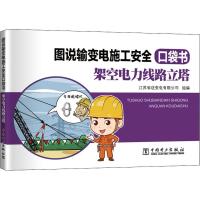 图说输变电施工安全口袋书 架空电力线路立塔 江苏省送变电有限公司 著 江苏省送变电有限公司 编 专业科技 文轩网