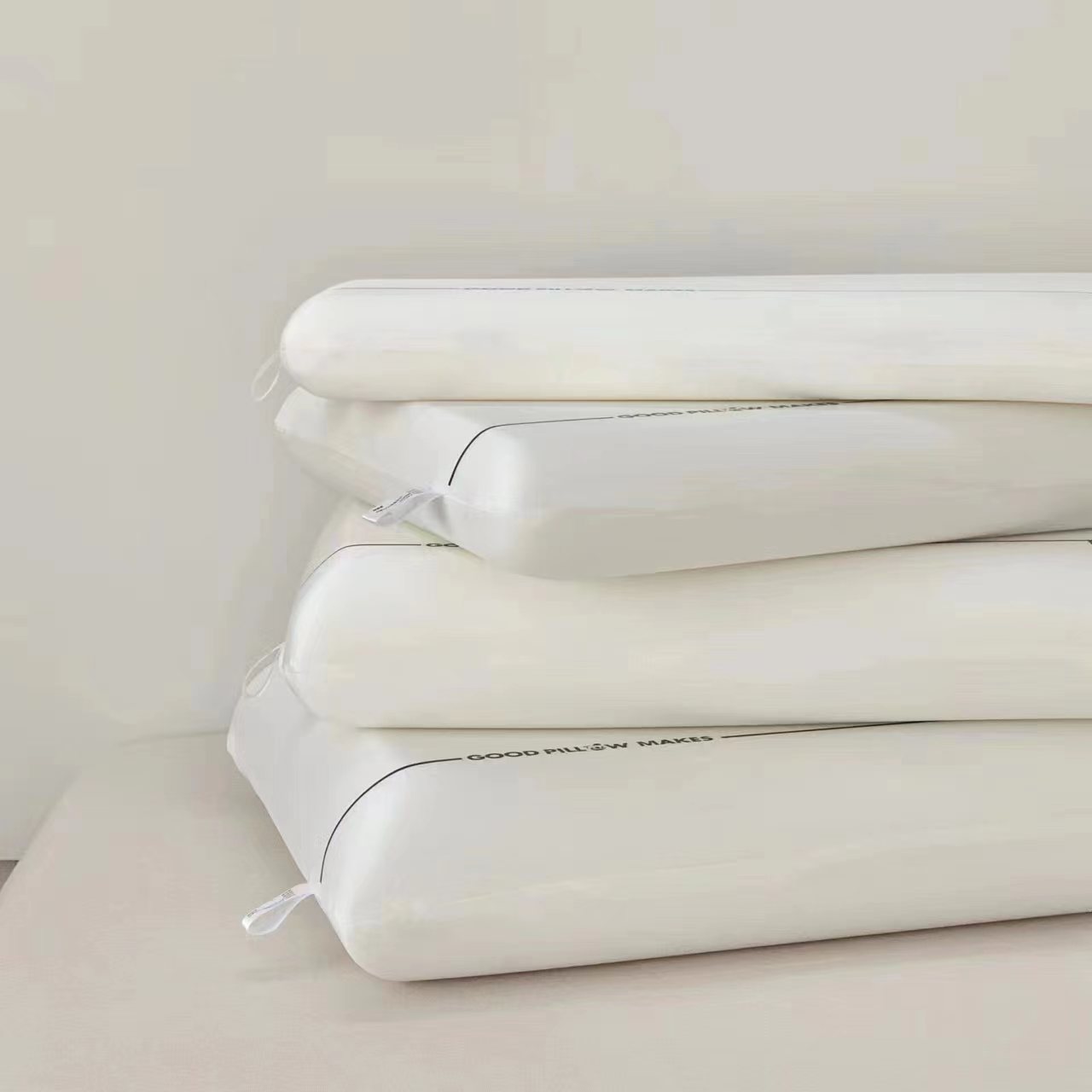 东纺拾光深睡记忆枕pro 70*42*8cm( 低枕 )白色 (单位:个)DF4002高清大图