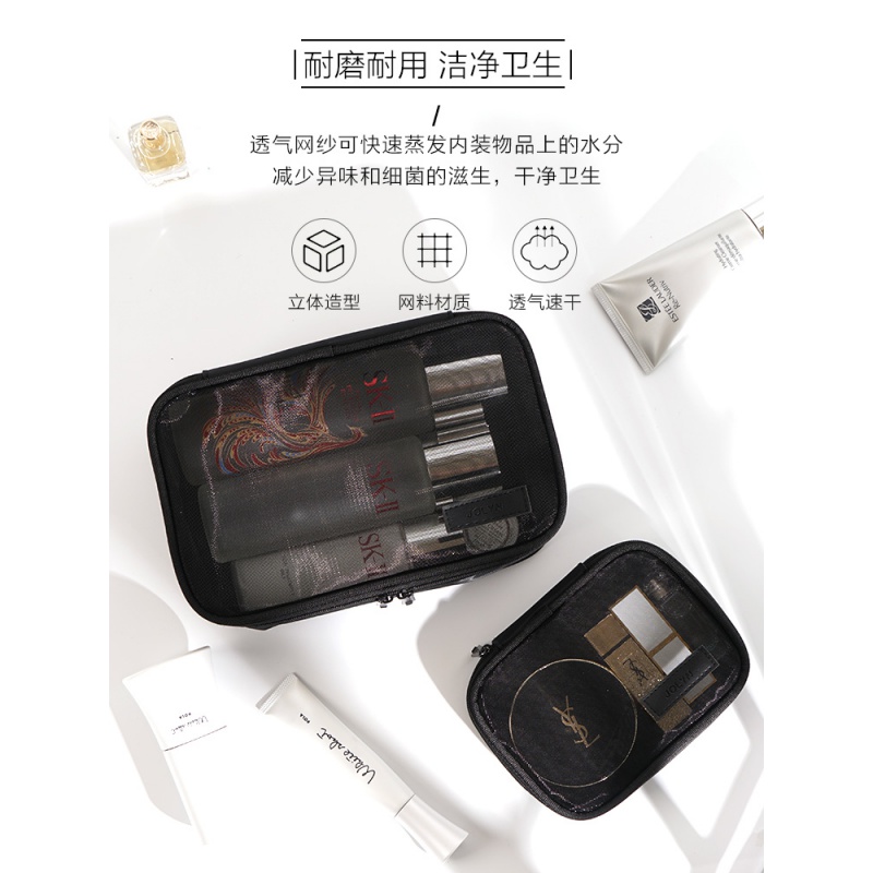 化妆包女小号口红随身便携大容量多功能网红洗漱收纳袋ins风 超火收纳袋 三维工匠高清大图