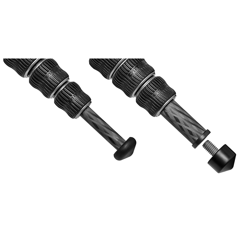 捷信(GITZO) GK1555T-82TQD 新旅行者1号5节碳纤维球型云台套装(GH1382TQD)