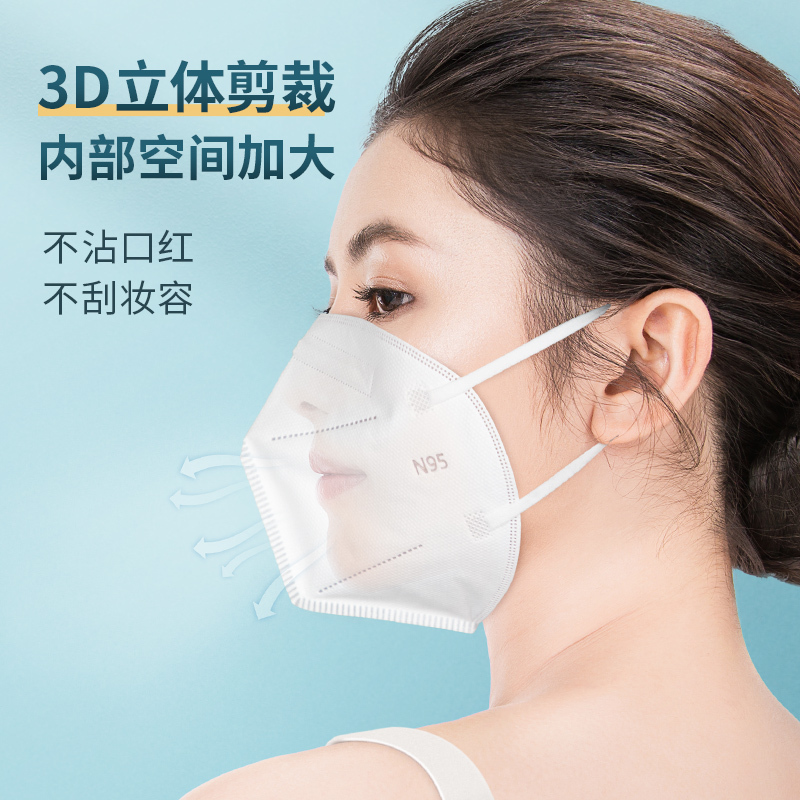 BIOBASE 众泰恩系列 医用防护口罩单包装无菌N95 50个/盒 1200个/箱