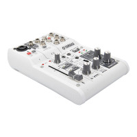 雅马哈(YAMAHA) AG03 网络直播K歌带声卡3通道调音台ABS塑料外壳其他 白色