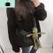 日韩chic尼龙布ins斜挎包女2020春季新款百搭饺子包时尚单肩包潮NEW LAKE 图色送毛绒公仔女斜挎包