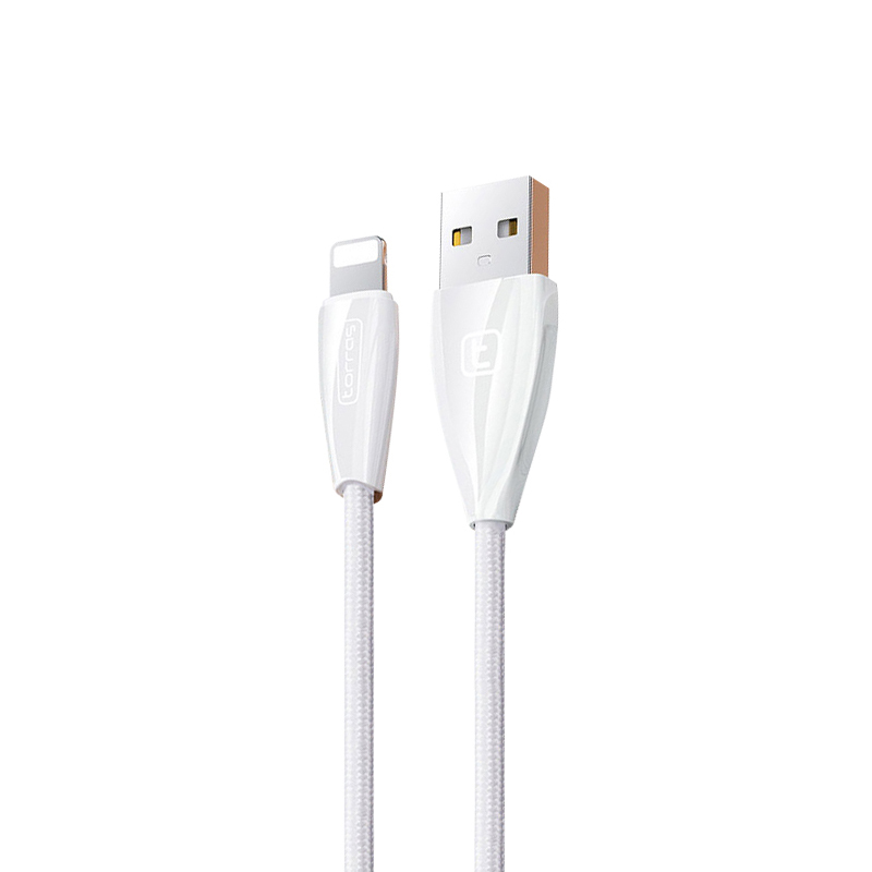 2条装 图拉斯原装正品苹果数据线 苹果678plus/X/XS/11/pormax数据线 快充闪充电线2米加长冲电线白色