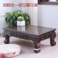 欧式飘窗桌子现代简约小茶几日式榻榻米地台矮桌实木阳台炕桌
