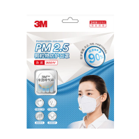 3M 口罩9001V 带呼气阀 KN90防雾霾防粉尘防尘 男女秋冬季口罩 3只装（1包）