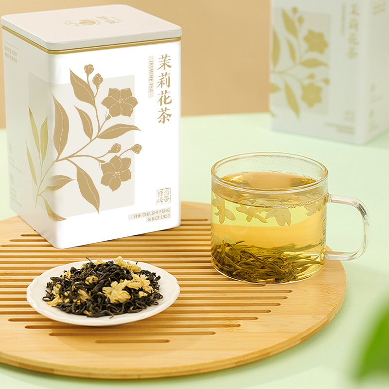 狮峰牌茉莉花茶浓香型广西横县茉莉冷泡绿茶叶