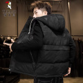 啄木鸟连帽羽绒马甲男士坎肩背心冬季新款潮牌加厚保暖马夹外夹马