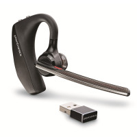 缤特力(Plantronics)Voyager 5200UC 单耳商务蓝牙耳机 电脑+手机通话